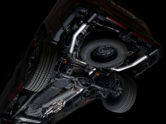 AWE Tuning 3015-33530 AWE 25+ RAM 1500 3.0TT 0FG Catback Touring Exhaust - Diamond Black Tips