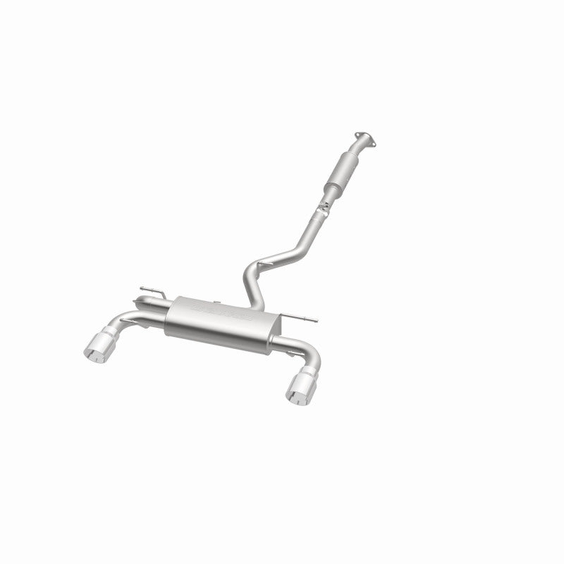 Magnaflow 15157 MagnaFlow 13 Scion FR-S / 13 Subaru BRZ Dual Split Rear Exit Stainless Cat Back Performance Exhaust