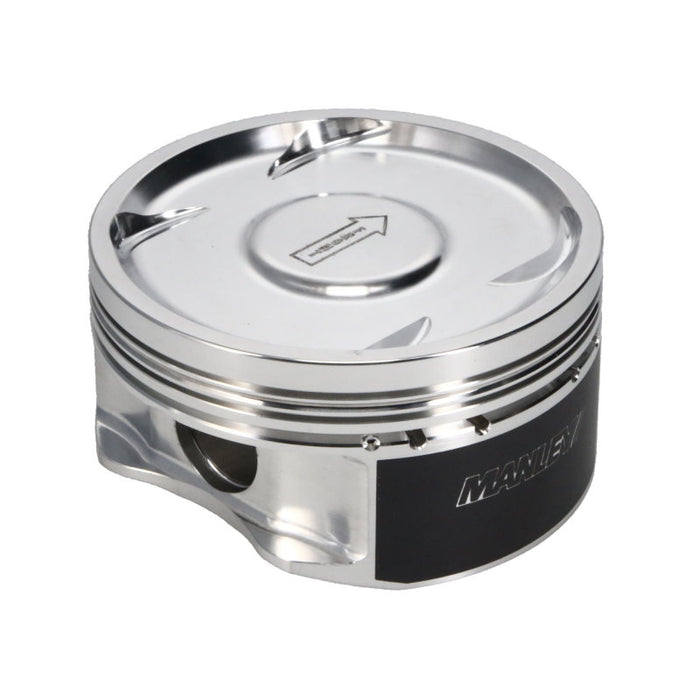 Manley Performance 612005C-4 Manley 04+ Subaru WRX STi (EJ257) STD Stroke 100mm +.5mm Bore 8.5:1 Dish Piston Set with Rings