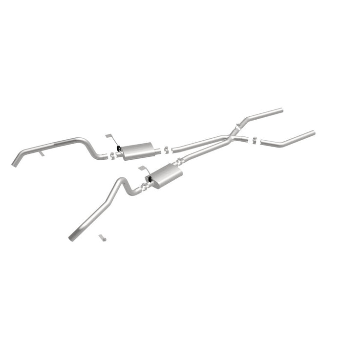 Magnaflow Perf Exhaust MAG15896 67-69 GM F Body 2.5in Dual Exhaust System