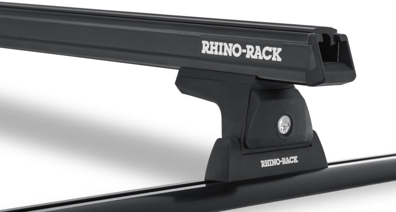 Rhino-Rack Y01-140B Heavy Duty 65in 2 Bar Roof Rack w/Tracks - Black