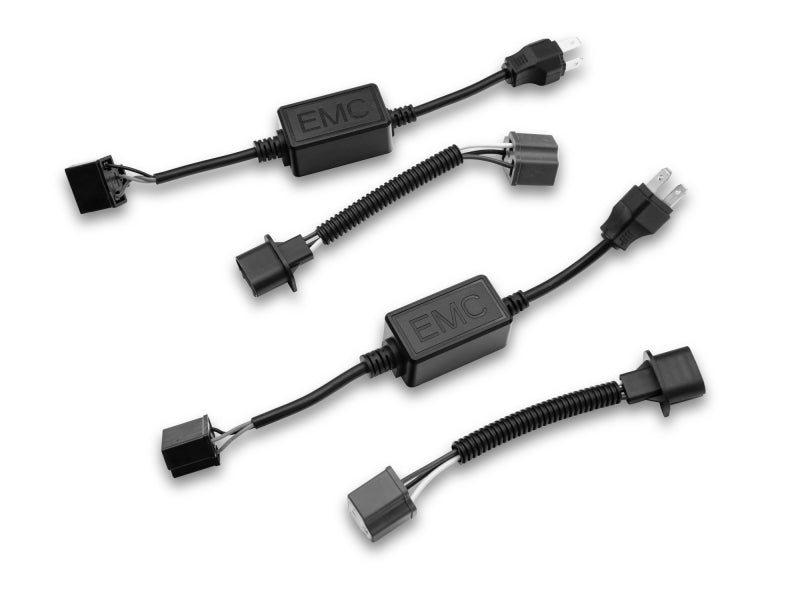 Raxiom J108043 97-18 Jeep Wrangler TJ/JK Axial Series LED Daymaker Headlights- Chrome Housing (Clear Lens)