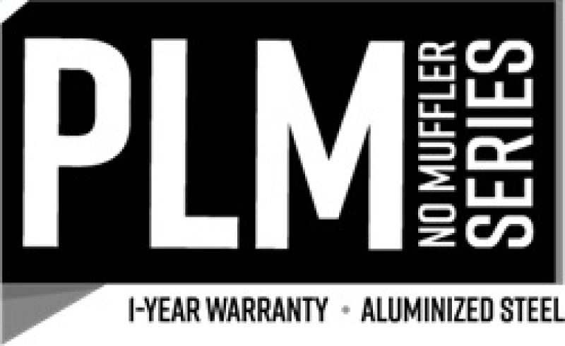 MBRP S6150PLM 88-93 Dodge 2500/3500 Cummins 4WD Turbo Back Single Side Exit No Muffler PLM Series Exhaust