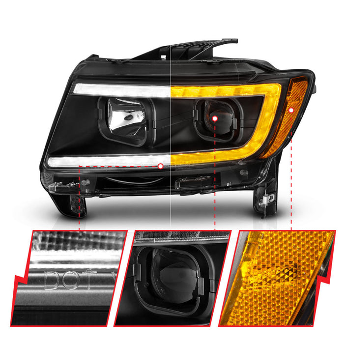 ANZO 111568 ANZ LED/Projector Headlights