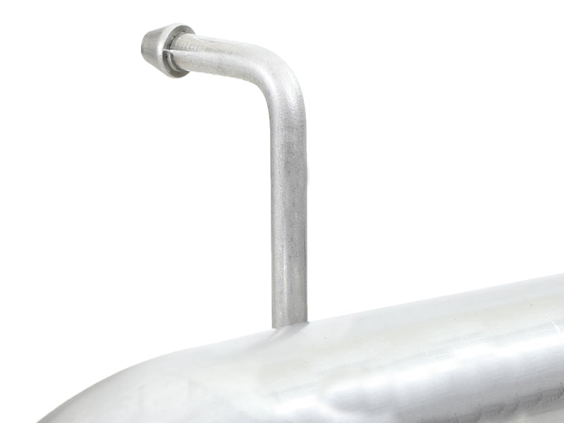 aFe 49-48086-P Rebel Series 2.5in 409 SS Axle-Back Exhaust Polished 07-18 Jeep Wrangler (JK) V6-3.6L/3.8L