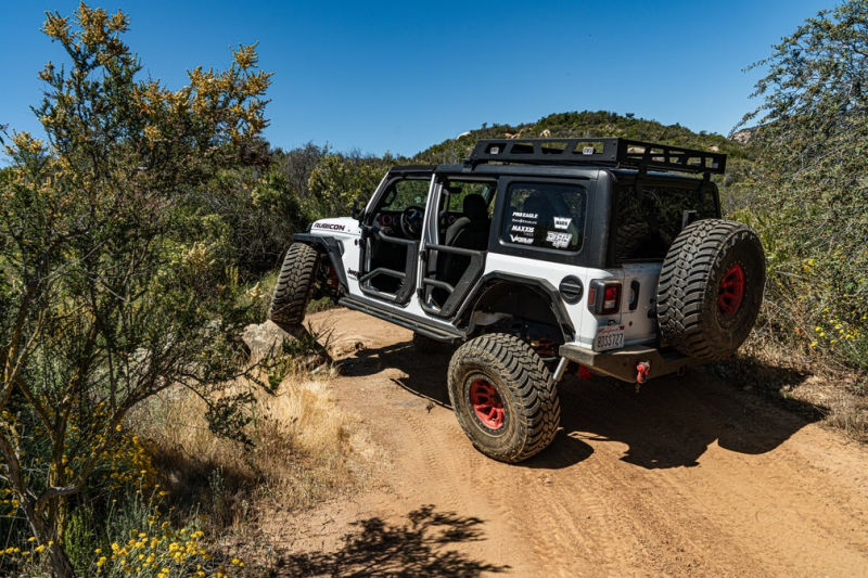 Body Armor 4x4 JL-6155 2018+ Jeep Wrangler JL Gladiator JT Tube Doors Rear Pair