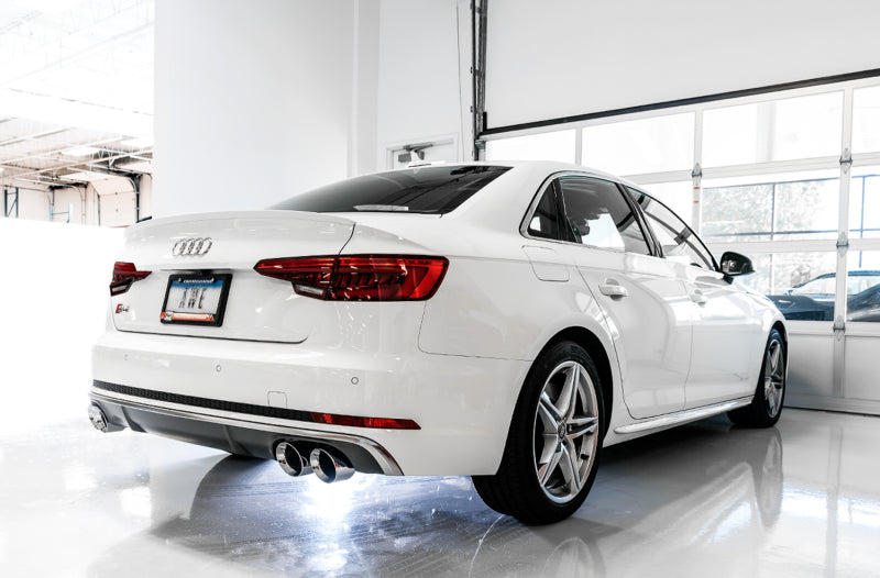 AWE Tuning 3020-43064 Audi B9 S5 Sportback Touring Edition Exhaust - Non-Resonated (Black 102mm Tips)