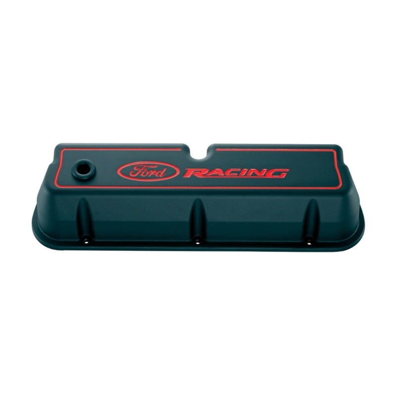 Ford Racing 302-003 Logo Die-Cast Black Valve Covers