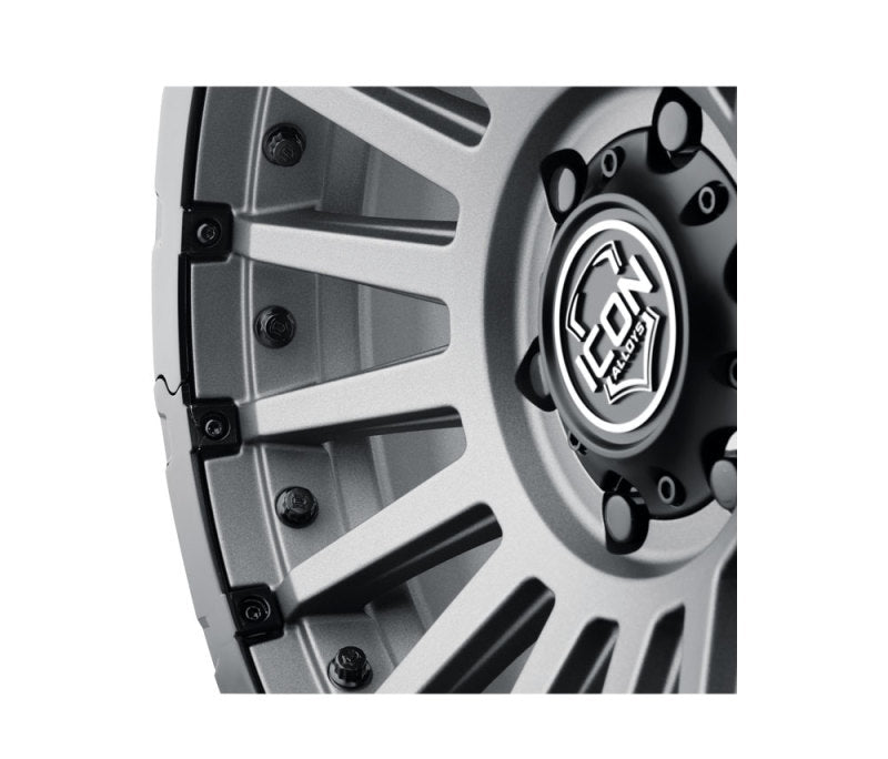 ICON 23617855557CH Recon Pro 17x8.5 5 x 150 25mm Offset 5.75in BS Charcoal Wheel