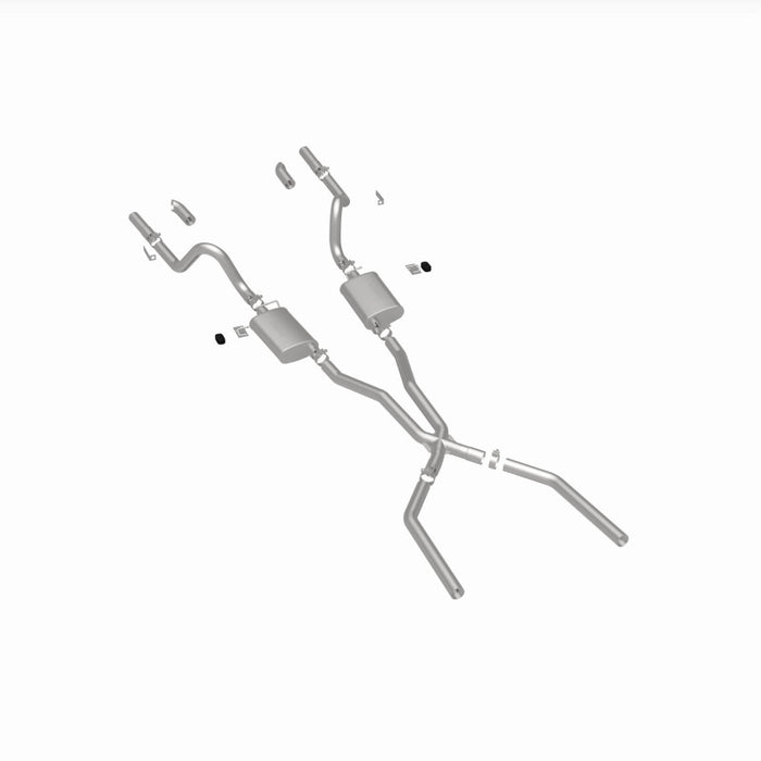 Magnaflow Perf Exhaust MAG15816 67-70 Mustang V8 Dual Exhaust Kit