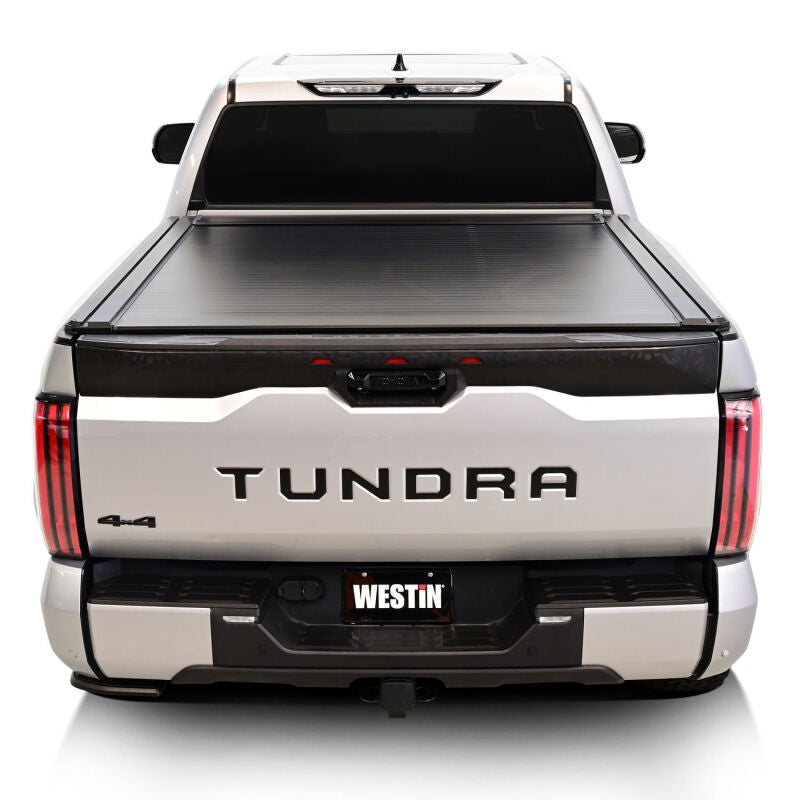 Westin 19-50285 22-26 Toyota Tundra 5ft 5in. (66in.) Bed Electric Retractable Tonneau Cover - Black