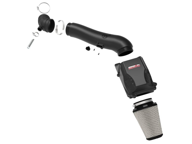 aFe 52-10005D Rapid Cold Air Intake System w/Pro DRY-S Filter 20-21 Jeep Wrangler V6 3.0L