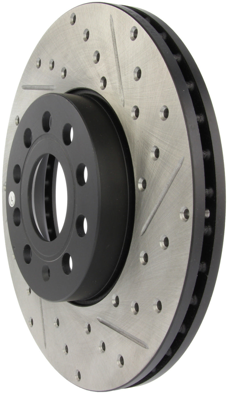 Stoptech 127.33110L StopTech Slotted & Drilled Sport Brake Rotor