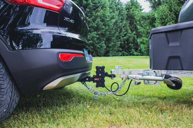 GEN-Y Hitch GH-2433X Gen-Y Phantom-X 2.5in Solid Shank 5in Drop 1.6K TW 16K Hitch w/GH-052 Tri-Ball Mount