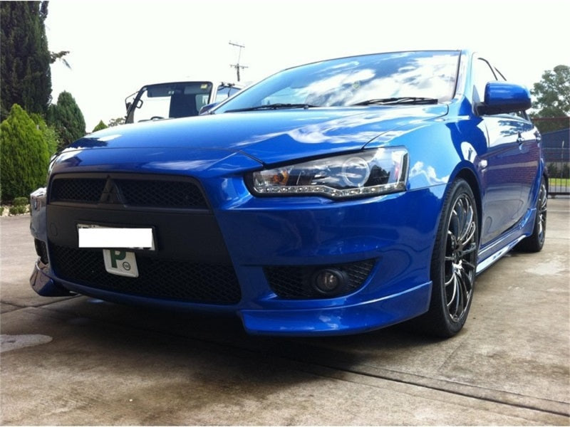 SPYDER 5039392 Spyder Mitsubishi Lancer/EVO-10 08-14 Projector Halogen Model- LED Halo DRL Blk PRO-YD-ML08-DRL-BK