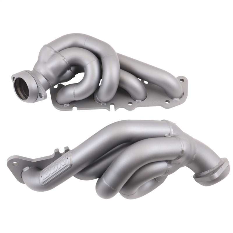 BBK 1943 11-14 Ford F-150 Coyote 5.0 Shorty Tuned Length Exhaust Headers - 1-3/4in Titanium Ceramic