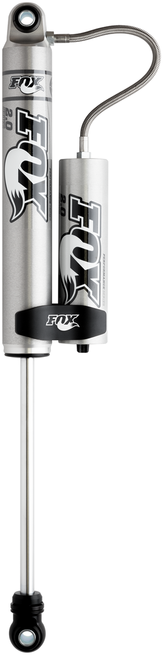 FOX 980-24-956 Fox 99+ Chevy HD 2.0 Performance Series 12.1in. Smooth Body Remote Res. Rear Shock / 4-6in. Lift