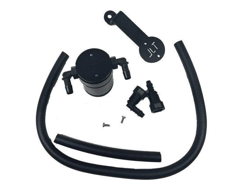 J&L 3013P-B 05-10 Ford Mustang GT/Bullitt/Saleen Passenger Side Oil Separator 3.0 - Black Anodized