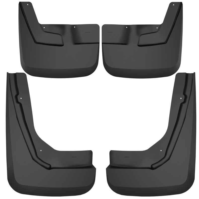 Husky Liners 58246 21-23 Suburban/Tahoe/Yukon XL w/o Power Running Boards Front/Rear Mud Guards - BLK