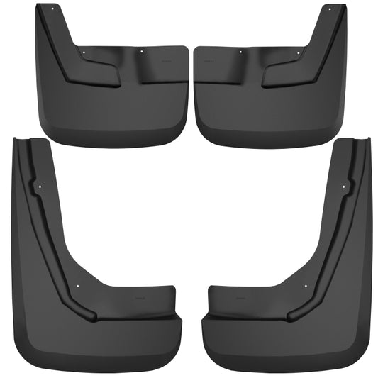 Husky Liners 58246 21-23 Suburban/Tahoe/Yukon XL w/o Power Running Boards Front/Rear Mud Guards - BLK