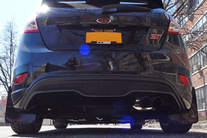 Rally Armor MF29-UR-BLK/RD 13-19 Ford Fiesta ST Black UR Mud Flap w/Red Logo
