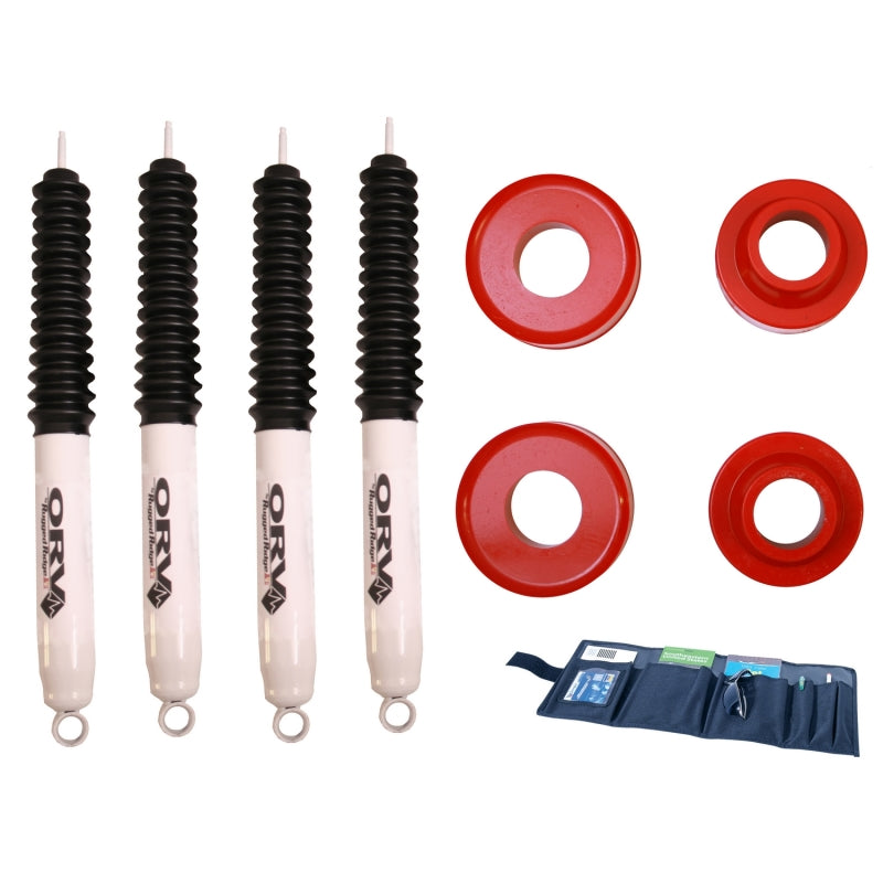 Rugged Ridge 18415.80 2-In Coil Spacer Kit Shocks 99-04 Grand Cherokee