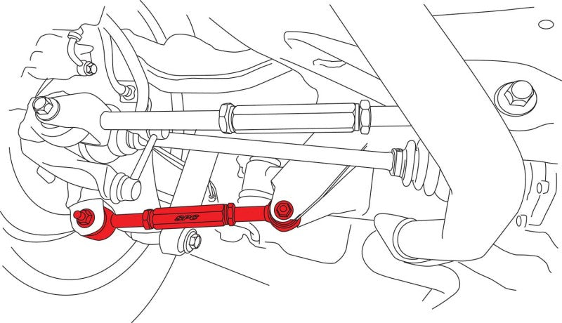 SPC Performance 67665 03-06 Subaru Baja/00-09 Legacy/Outback Rear Camber Kit (SINGLE ARM-REQUIRES 2)
