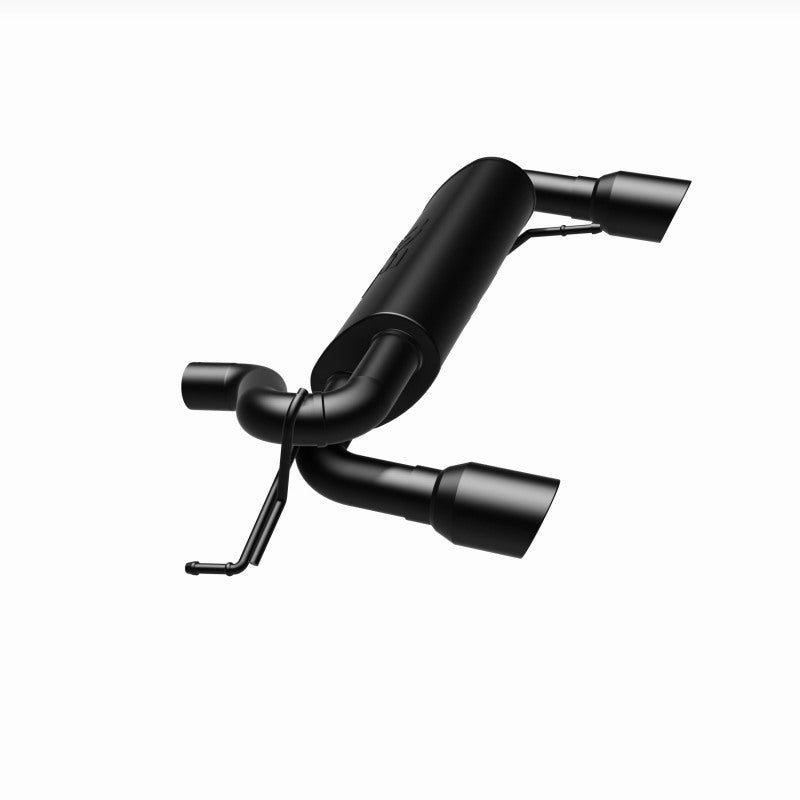 Magnaflow 19555 MagnaFlow 2021 Ford Bronco 2.3L I-4 Axle-Back Exhaust w/ Dual Split Rear Style Exit- Black Tips