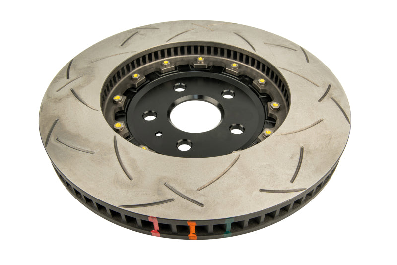 DBA DBA52608BLKLS 09-14 Cadillac CTS-V / 12-14 Chevy Camaro ZL1 - T3 5000 Series Slotted Left Front Rotor