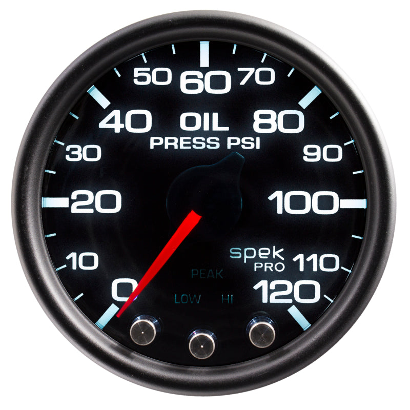 Autometer ATMP32552 Spek-Pro Oil Pressure Gauge 0-120psi 2-1/16