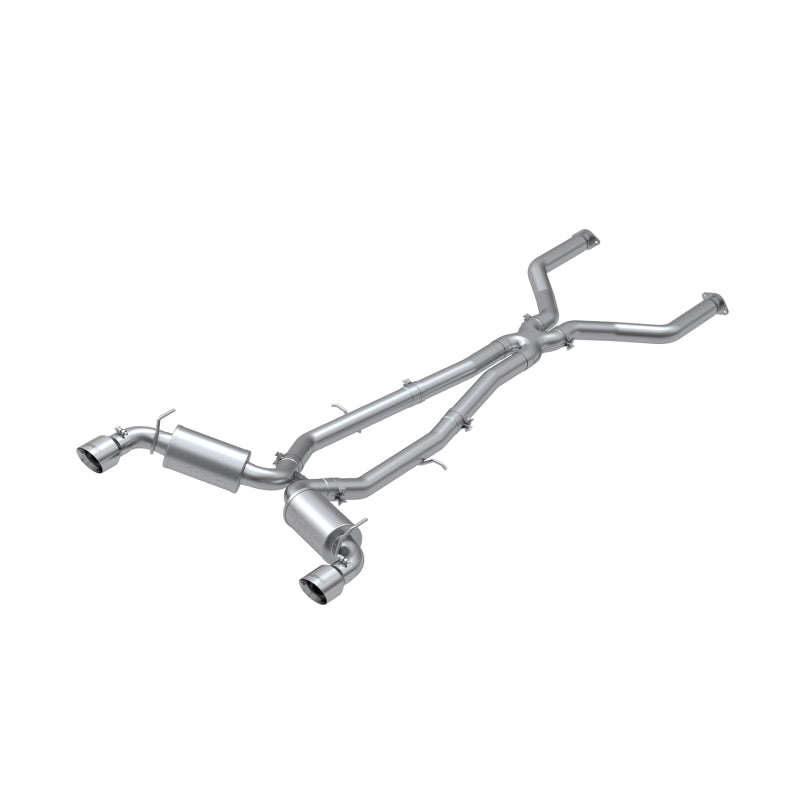 MBRP S4404304 17-19 Infiniti Q60 3.0L RWD/AWD Cat Back Dual Rear