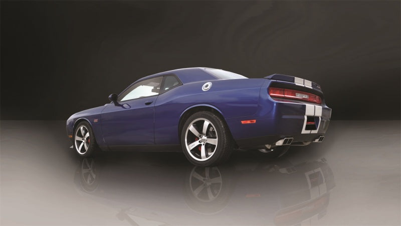 CORSA Performance 14427 Corsa 2014-2014 Dodge Challenger SRT-8 6.4L V8 Auto Polished Xtreme Cat-Back Exhaust