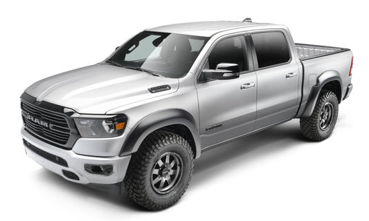 Bushwacker 50926-02 19-22 RAM 1500 (Excl. Rebel/TRX) 67.4 & 76.3in Bed Extend-A-Fender Flares 4pc - Smth Blk