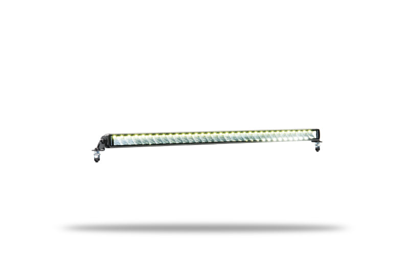 Go Rhino 751653201CSS Xplor Blackout Series Sgl Row LED Light Bar (Side/Track Mount) 31.5in. - Blk