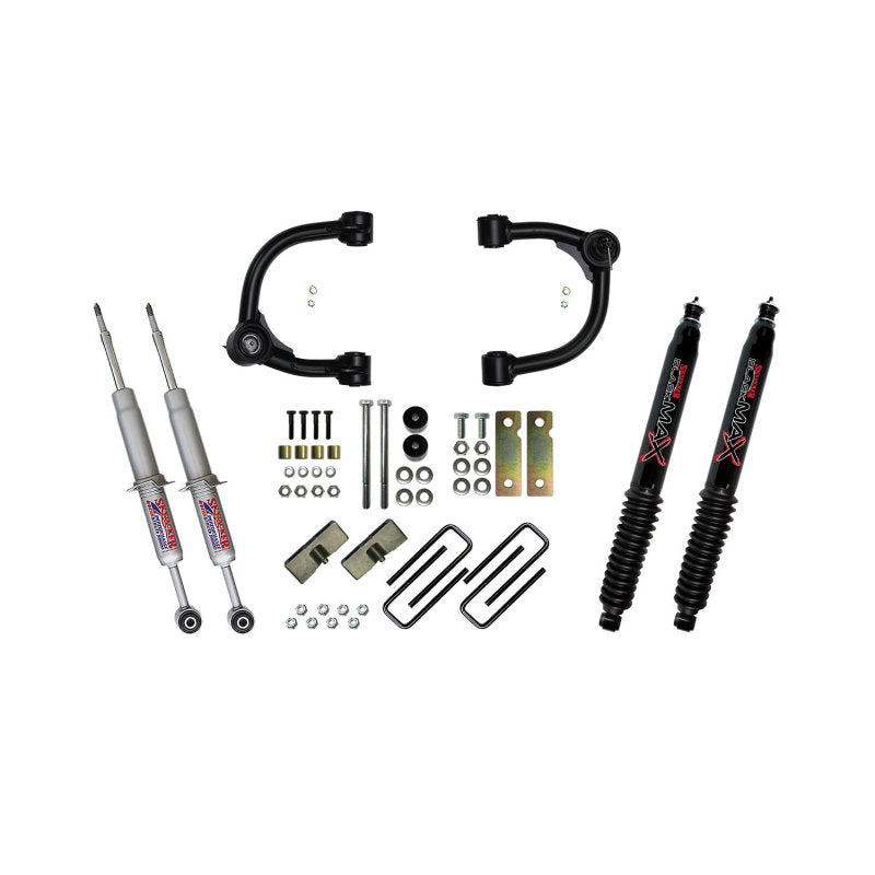 Skyjacker TC536STUB 2016-2020 Toyota Tacoma 3.0in UCA Lift Kit w/Rear Blocks and Black Max Shocks