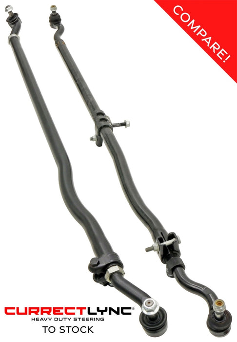 RockJock JK-9704TR JK Currectlync Tie Rod 1.65in Dia. Tube