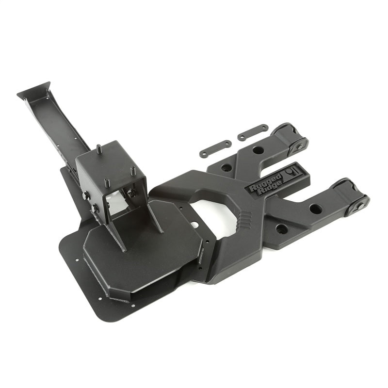 Rugged Ridge 11546.50 Spartacus HD Tire Carrier Kit 07-18 Jeep Wrangler