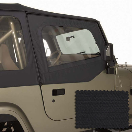 Rugged Ridge 13716.35 Door Skins Black Diamond 88-95 Jeep Wrangler YJ