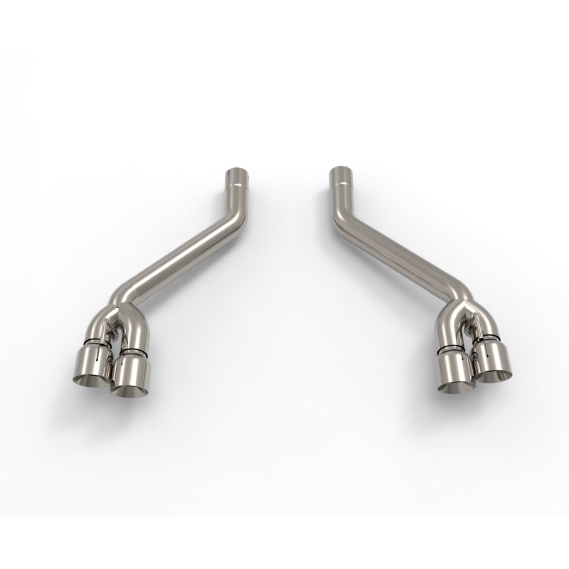 Kooks Headers 22606270 Kooks 2016 + Chevrolet Camaro SS 3in Axle Back Muffler Delete Exhaust System w/ Polished Quad Tips