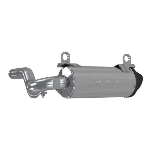 MBRP AT-9214PT 15-Up Can-Am OUtlander 450/500/570 US Market Only 5in Performance Series T304 Slip-on Exhaust