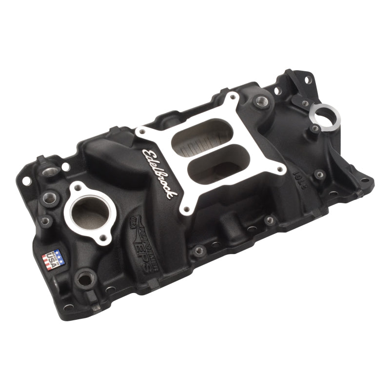 Edelbrock EDE27013 SBC Performer EPS Manifold - Black