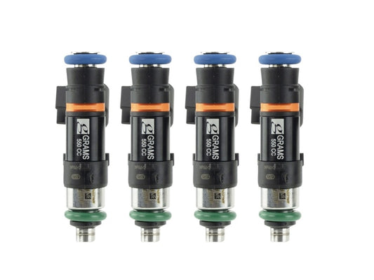 Grams Performance G2-0550-1001 Mazda Miata NA/NB 1.6/1.8L 550cc Fuel Injectors (Set of 4)