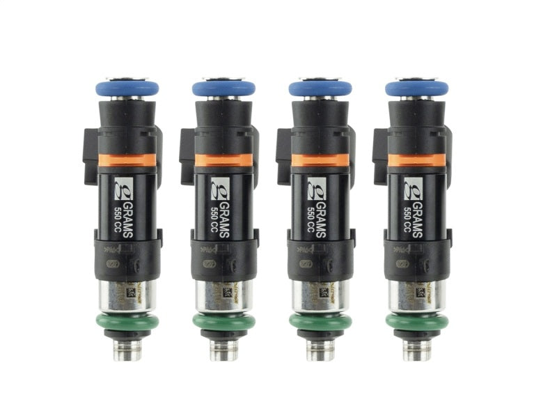 Grams Performance G2-0550-0500 Honda/Acura B/D/F/H Series (Excl D17) 550cc Fuel Injectors (Set of 4)