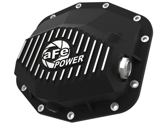 aFe 46-71280B POWER 21-22 RAM 1500 TRX Hemi V8 6.2L (sc) PRO Series Rear Differential Cover Black w/ Machined