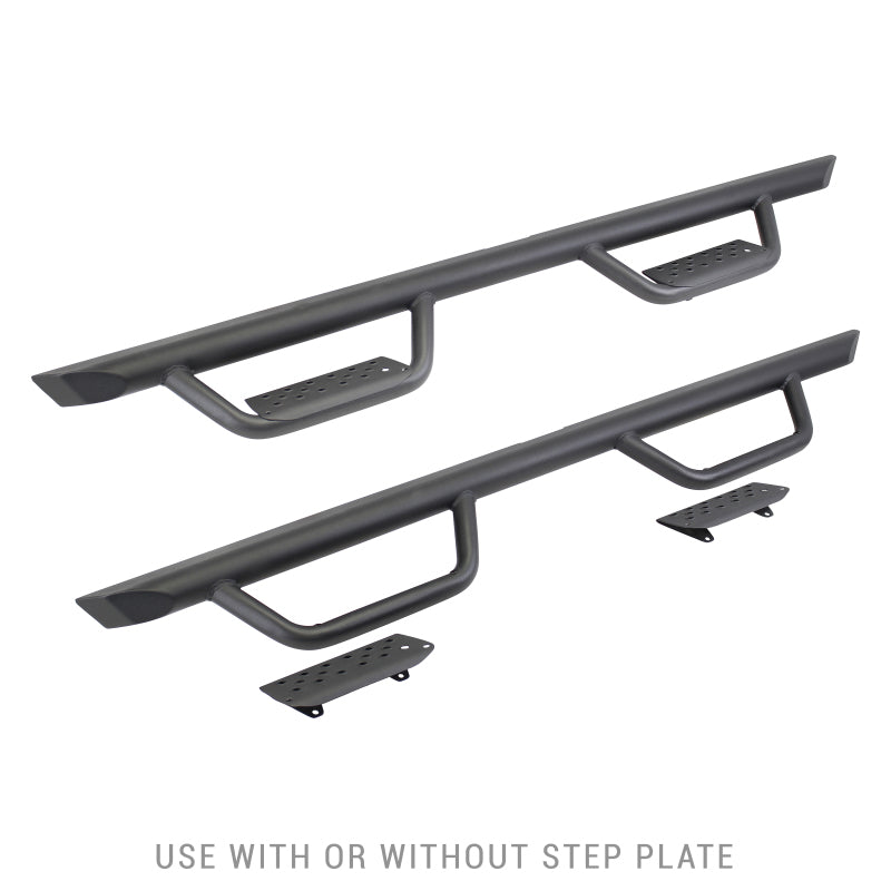 Go Rhino D20080T Dominator Xtreme D2 Side Steps 80in. Cab Length - Tex. Blk (No Drill/Mounting Brkt Req.)