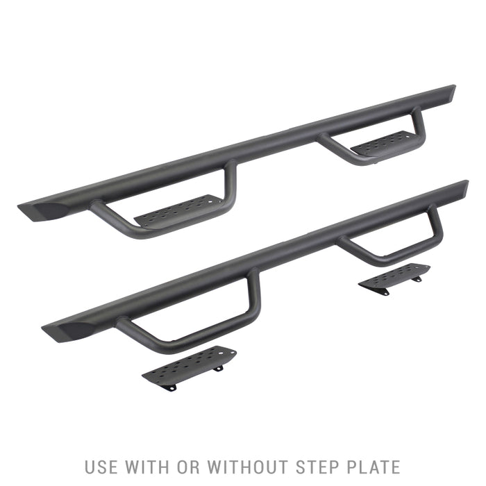 Go Rhino D20080T Dominator Xtreme D2 Side Steps 80in. Cab Length - Tex. Blk (No Drill/Mounting Brkt Req.)