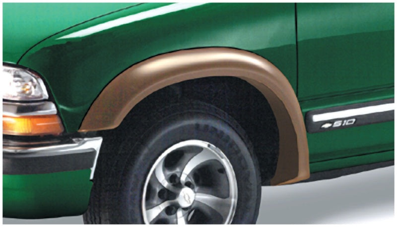 Bushwacker 41023-11 94-03 Chevy S10 Extend-A-Fender Style Flares 2pc Excludes ZR2 Flare Package - Black