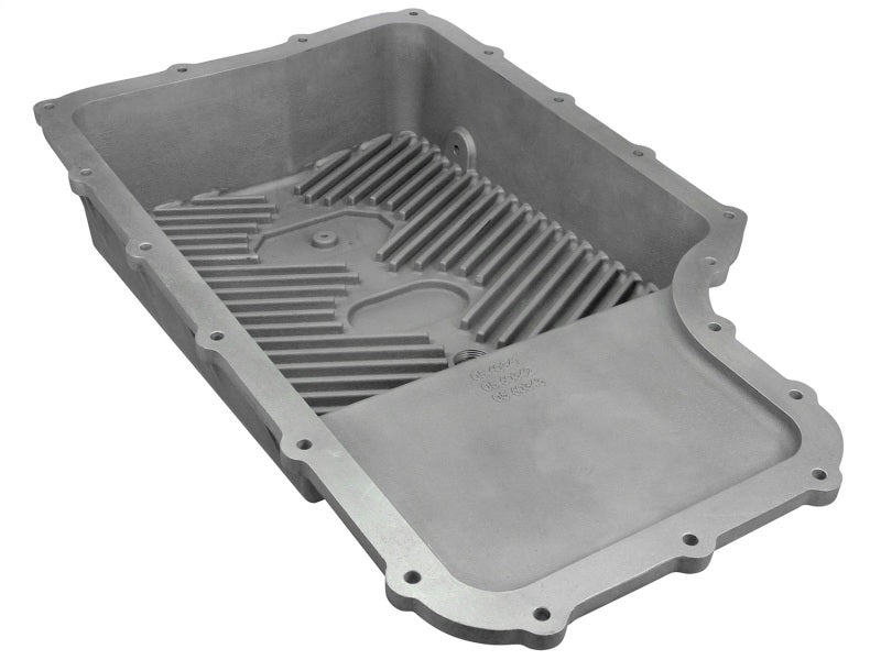 aFe 46-70180 Transmission Pan (Raw); Ford Trucks 6R140 11-14 V8-6.7L (td)