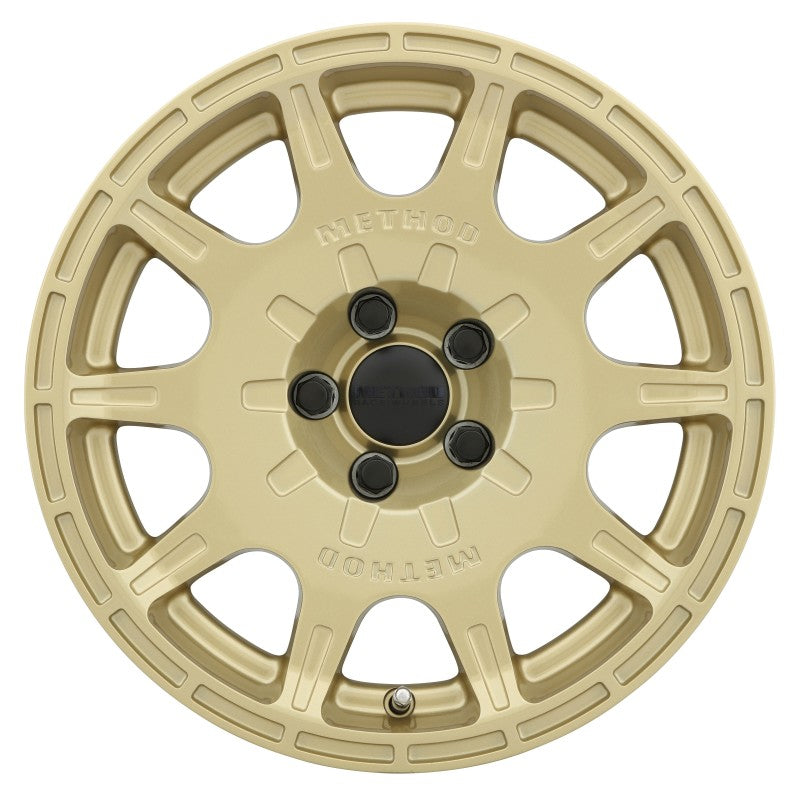 Method Wheels MR50257051115SC Method MR502 VT-SPEC 2 15x7 +15mm Offset 5x100 56.1mm CB Gold Wheel