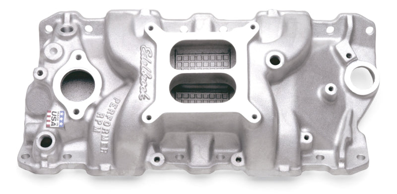 Edelbrock EDE7101 SBC Performer RPM Manifold - 262-400